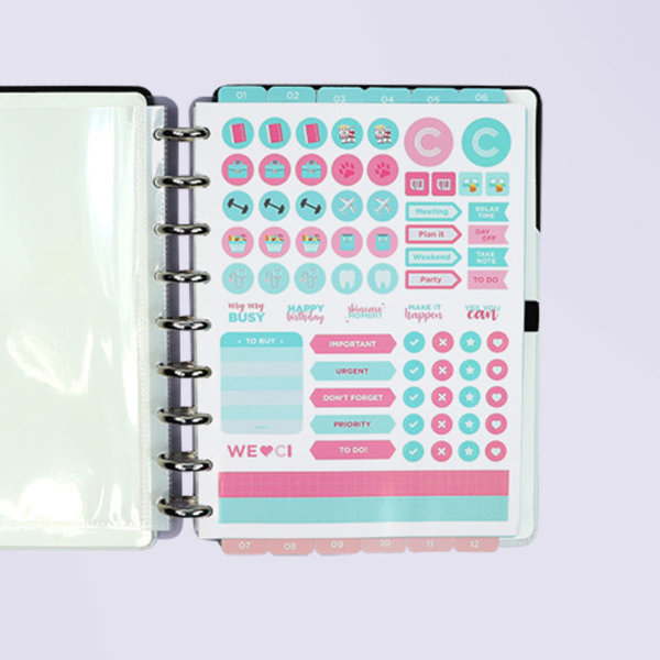 Planner Cuaderno Inteligente Grey Glam