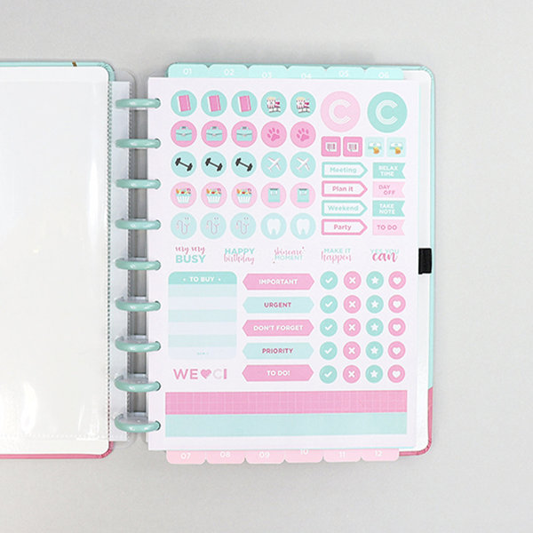 Planner Cuaderno Inteligente Acqua Glam