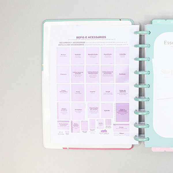 Planner Cuaderno Inteligente Acqua Glam
