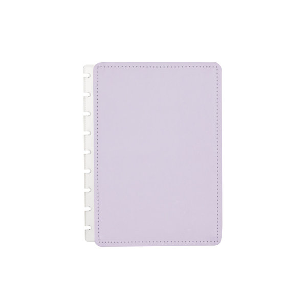 Simulador planner/bullet journal portada lila pastel