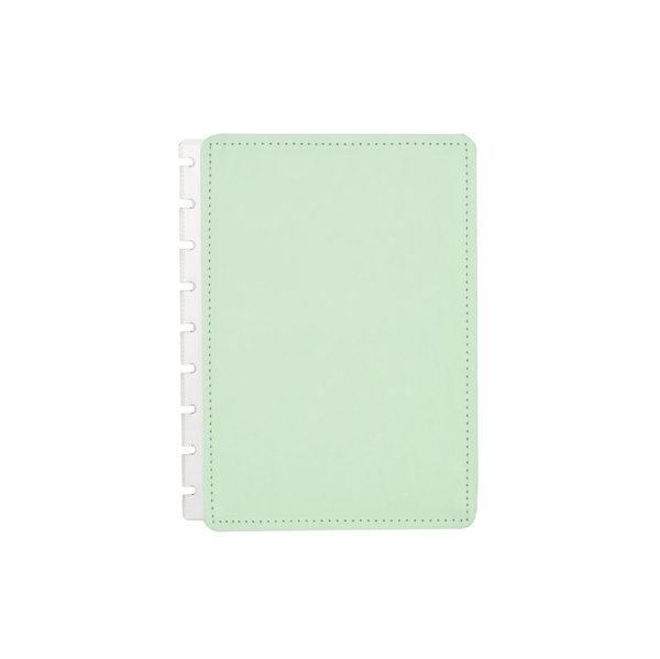 Simulador planner/bullet journal portada verde pastel