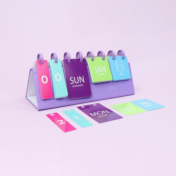Calendario CI Purple