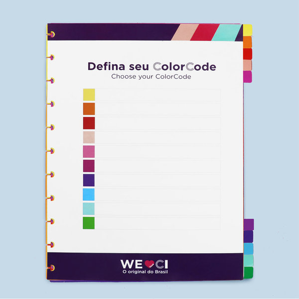 Separadores ColorCode Grande para Cuaderno Inteligente