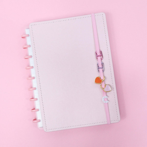 Colgante para el Cuaderno Inteligente fantasía Orange Heartlock