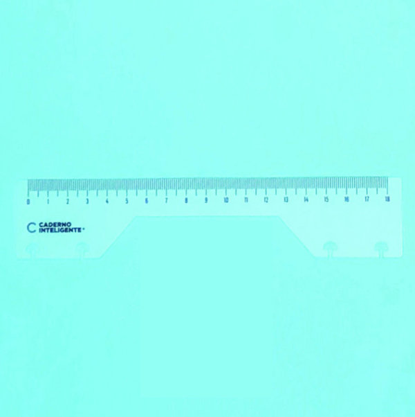 Regla para Cuaderno Inteligente c/18cm